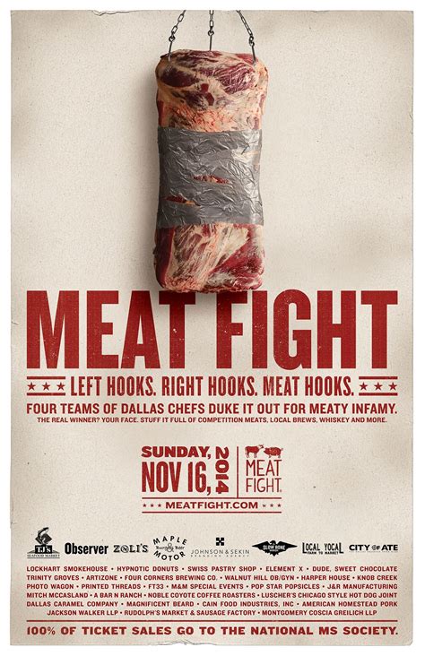 meat fight a punch of creativity in advertising