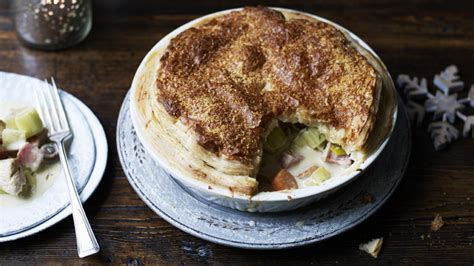 Turkey Leek And Ham Pie Recipe BBC Food