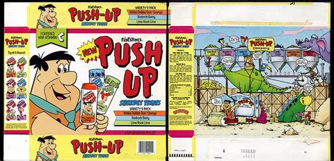 Flintstones Push Pops Discontinued Push Ups My Childhood Memories
