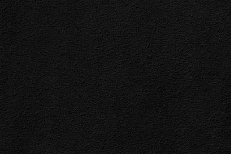 Deep Black Grainy Texture Of Paint Or Plaster For Background Stock