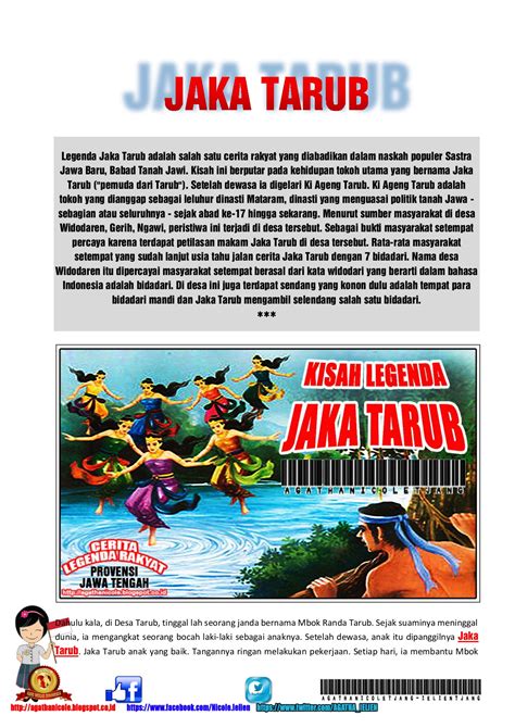 Naskah Drama Dumadine Rawa Pening Bahasa Jawa - Cerita Jaka Tarub Dalam Bahasa Jawa - Hal
