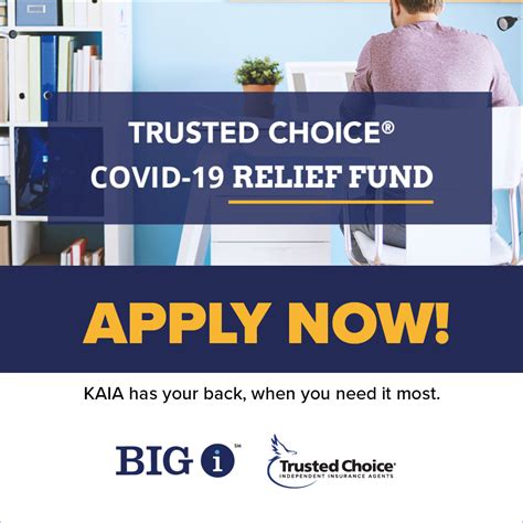 Trusted Choice Covid 19 Relief Fund Now Accepting Applications