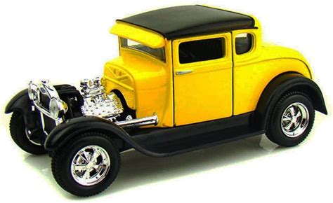 1929 Ford Model A Yellow Maisto 31201 124 Scale Diecast Model Toy Car Buy Online At Best