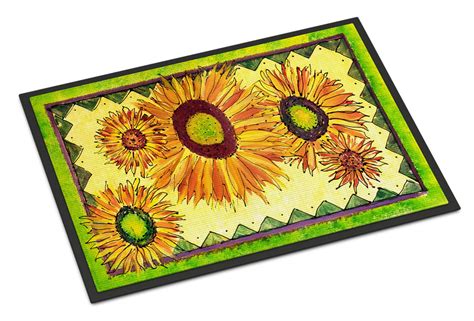 Flower Sunflower Door Mat Doormat