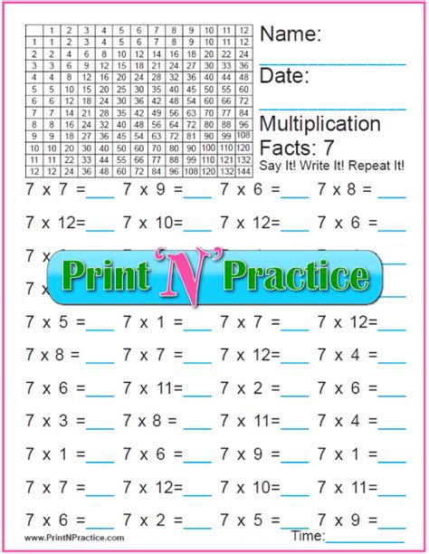 Grade 2 Multiplication Worksheets Free Printable K5 Learning
