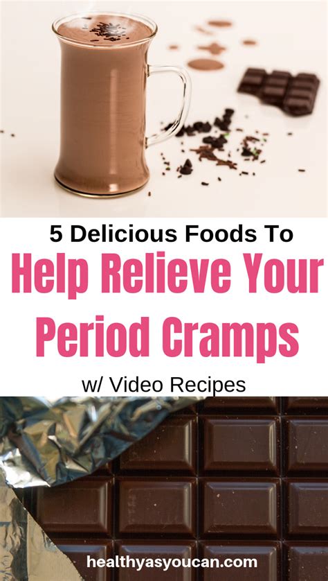 5 Delicious Crave Worthy Foods For Massive Period Cramp Relief