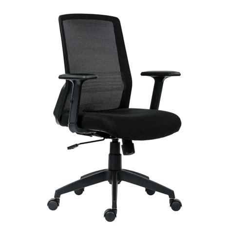 Scaun Birou Ergonomic Novello Rotativ Textil Mesh Negru