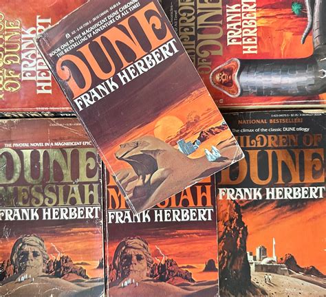 Dune Original Series And Sequels By Frank Herbert Vintage Berkley