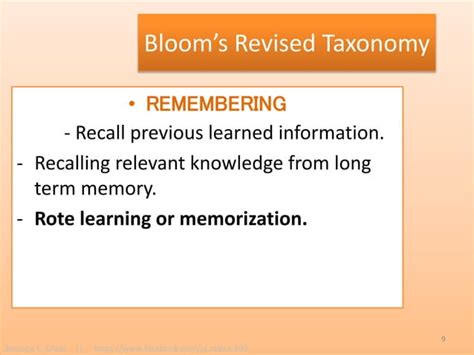 Benjamin Bloom Taxonomy Ksmu