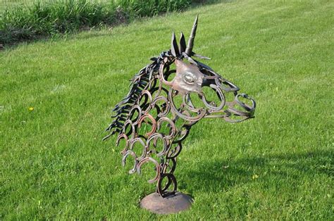 Unicorn Metal Sculpture And Carvings I Forge Iron