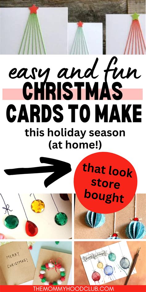 Diy Christmas Cards To Make This Holiday Season