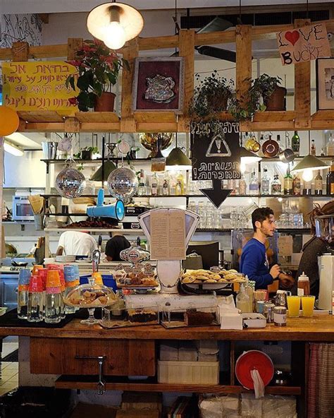 Tel Aviv Has A Great Cafe Culture Bucke Cafe On Yehuda Hamaccabi Is A