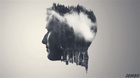 Double Exposure Wallpapers Wallpaper Cave