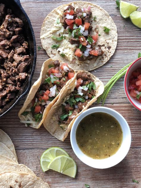 Citrusy Carne Asada Mexican Street Tacos Scrambled Chefs