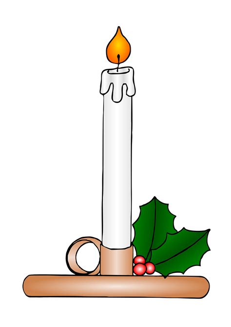 Free Christmas Candle Clipart Download Free Christmas Candle Clipart
