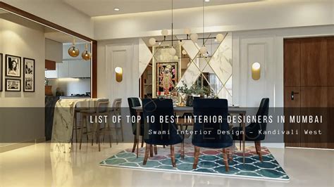 List Of Top Ten Best Interior Designers In Mumbai Home Interiors