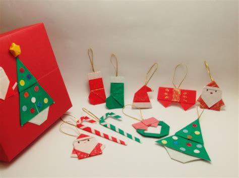 Kit Enfeites Natal De Origami Tamanho P Elo7 Produtos Especiais