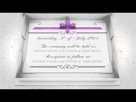 After Effects Invitation - Videohive , After Effects,Pro Video Motion