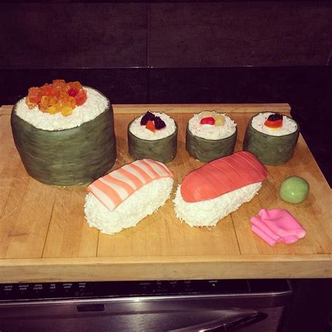 The Only Thing Better Than Sushi Is Cake Sushi By Captain Killjoy