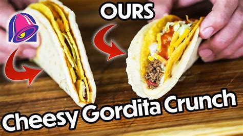 Wait Until You See Our Homemade Cheesy Gordita Crunch OFF THE CHARTS