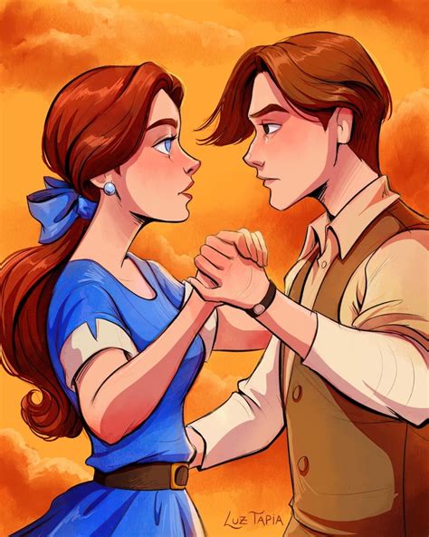 Anya And Dimitri An Art Print By Luz Tapia Inprnt