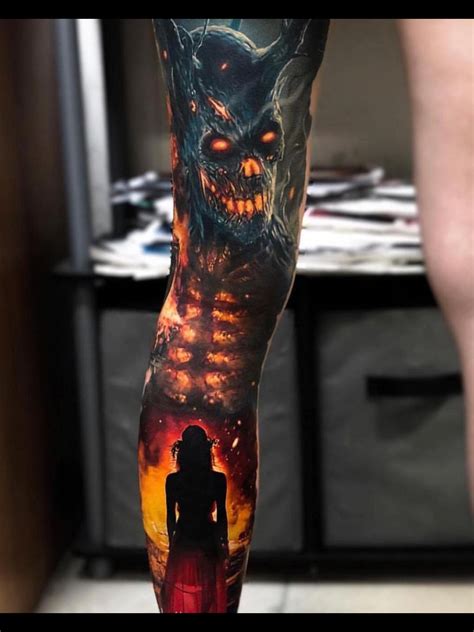 Https://tommynaija.com/tattoo/cool Scary Tattoo Designs