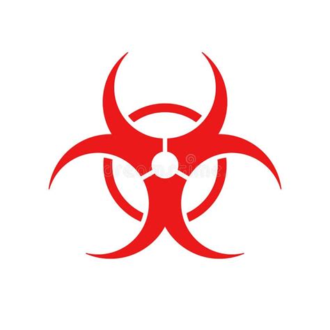 Biohazard Clipart Of Hazardous Medical Waste Symbol Stock Vector