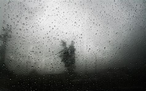 Wallpaper Nature Rain Water Drops Texture Atmosphere Weather Drop Darkness Black And