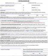 Pictures of Small Claims Petition Example
