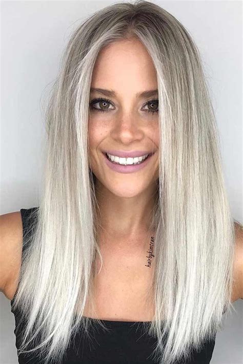 Black hair with highlights is when a lighter color is added to strands of the darkest hair color shade. 21 Platinum Hair Looks To Appear Super Hot | Hairstyle ...