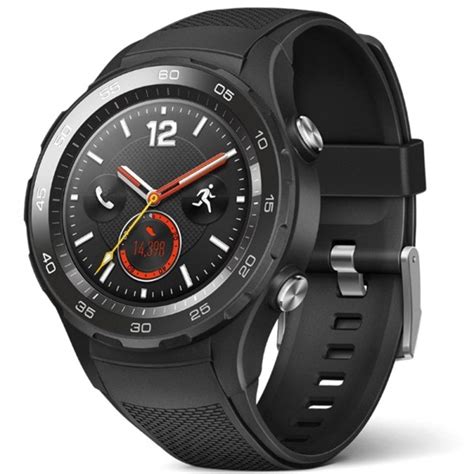 Smartwatch Huawei Watch 2 Bluetooth Carbon Black Sport Strap World