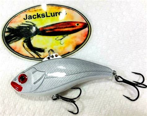 Lipless 1 Oz Deep Dive Crank Bass Striper Lure Crankbait Rattle Head