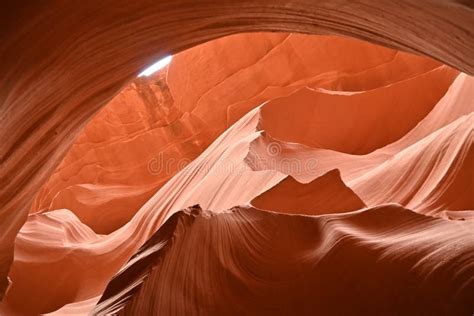 Antelope Canyon In The Navajo Reservation Near Page Arizona Usa Stock
