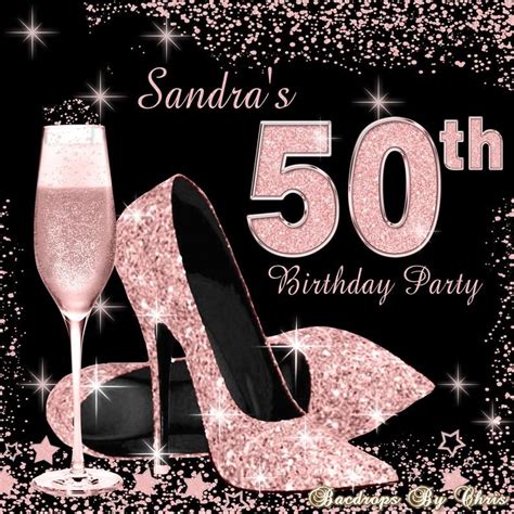 50th Birthday Backdrop High Heels Rose Gold Backdrop Etsy In 2021