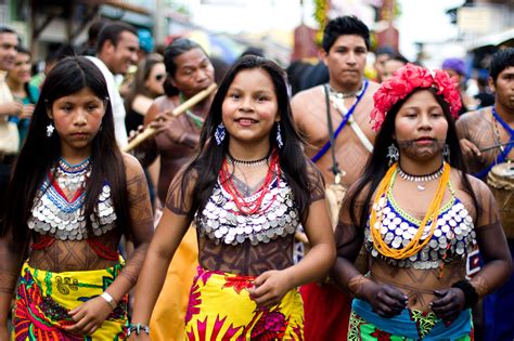 Etnia Ember Panam Y Colombia Indigenous Peoples Women People