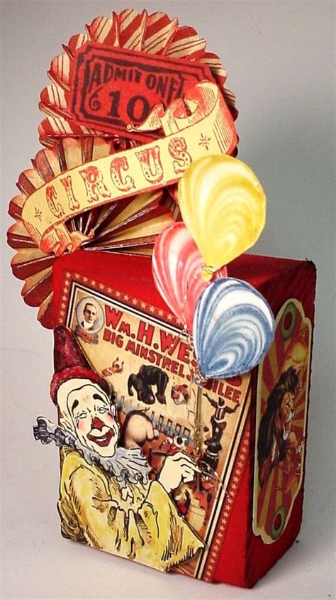 Oxford circus date ideas september 27, 2017. The Circus is in Town chunky ATC - use some of these ideas ...
