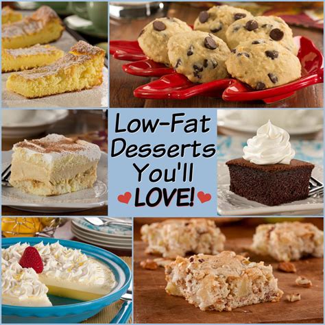 June 23, 2017 by annie markowitz. 14 Low Fat Desserts You'll Love | EverydayDiabeticRecipes.com
