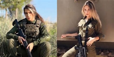 5 Potret Tentara Wanita Israel Yang Disebut Paling Cantik Parasnya Bak Model Papan Atas Bikin