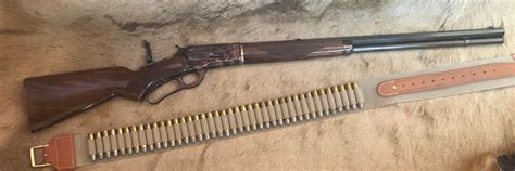 1886 Winchester Pedersoli In 4570 And 19th Century 40 Round Mag Rguns