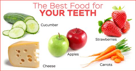 Healthy Teeth Top 5 Foods •