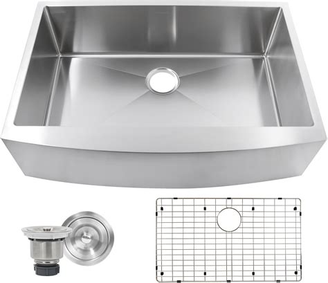 There's something about new england. Nantucket Sinks APRON332210SR16 33 Inch Single Bowl ...