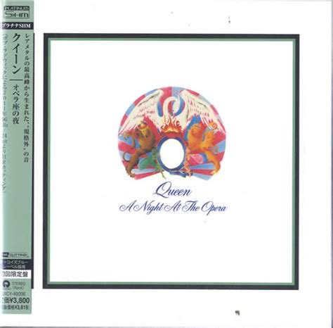 Queen A Night At The Opera Platinum Shm Japanese Cd