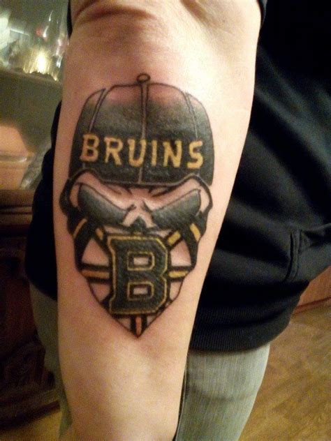 Boston Bruins Bear Tattoo 40 Best Boston Bruins Bear Tattoo Designs