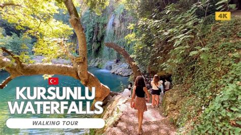 Kursunlu Waterfalls 🇹🇷 Walking Tour Summer 2023 4k Subtitles