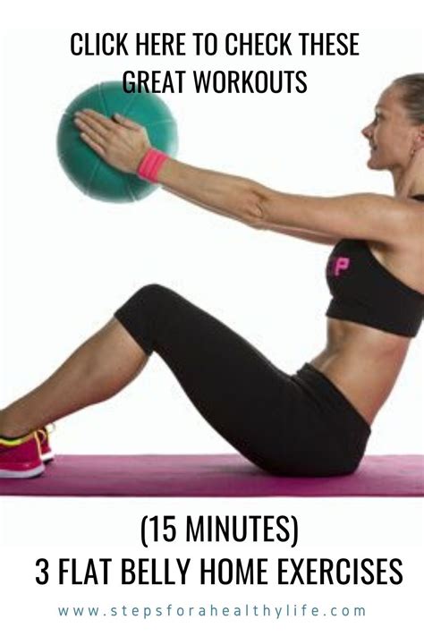 3 Flat Belly Home Workouts15 Minutes👍 In 2020 Exercise Workout For