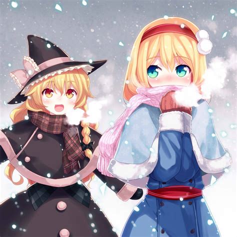 Kirisame Marisa And Alice Margatroid Touhou Drawn By Minamura Haruki Danbooru