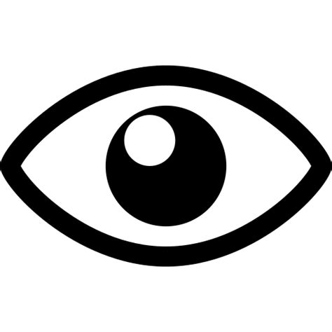 View eye interface symbol - Free interface icons