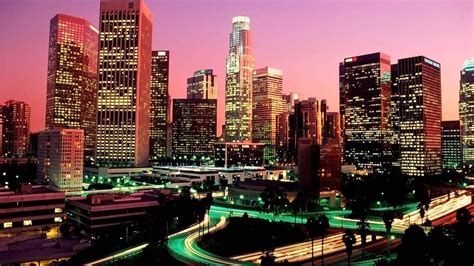 Los Angeles Skyline Wallpapers Top Free Los Angeles Skyline