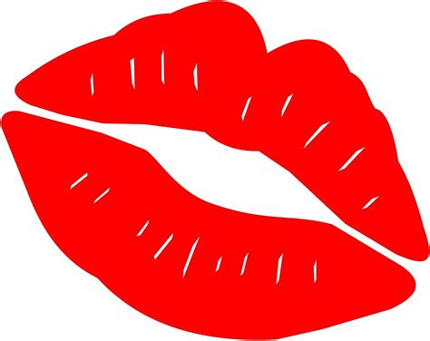 Kiss Mark Lips 575 Car Decalwindow Sticker Red Automotive