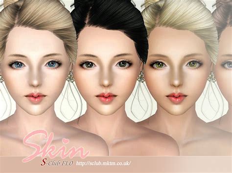 The Sims Resource S Club Ts3 Skin Nondefault F1 Abc